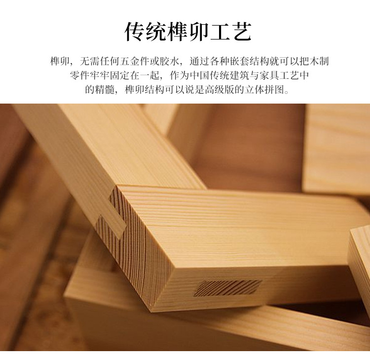 Full of solid wooden bed 1.8 meters new Chinese double bed modern light luxury bedroom mahogany wedding bed