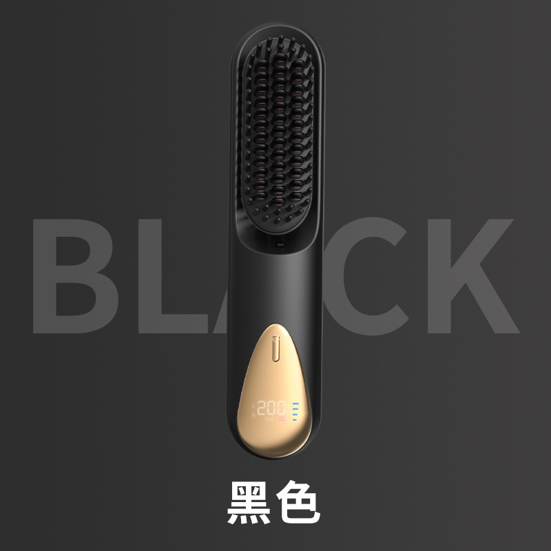 充電ストレート櫛携帯マイナスイオンは髪を傷つけずに髪を柔らかくします。|undefined