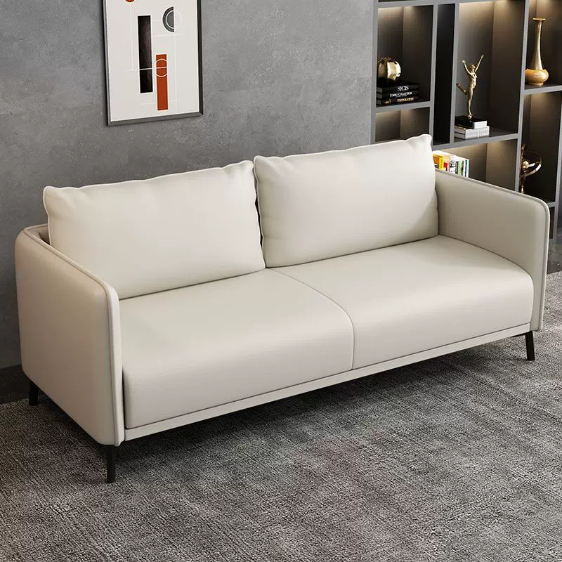 小户型沙发现代简约出租屋客厅公寓酒店办公用懒人双人三人小沙发