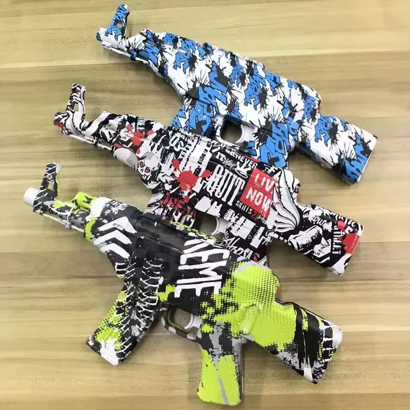 跨境AK47儿童安全软弹枪Gel Blaster电动高速连发MP5迷你M416玩具