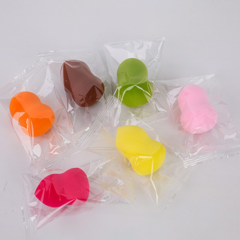 Maioli puff calabaza puff calabaza gota de agua puff maquillaje de huevo esponja puff maquillaje huevo de maquillaje