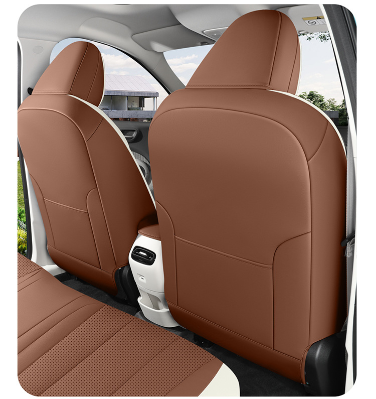 2025 New Model Ora 5 Wear-Resistant Leather Car Seat Cushion Full Surround Custom Car Seat Cover