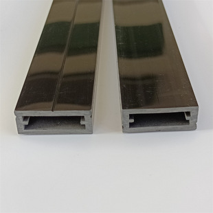 Customized Pvc Mirror Profiled Profile Flame Retardant Cold Top Profile Water Top Anti-Uv Environmentally Friendly Profile Molded Hdpe Extruded Strip