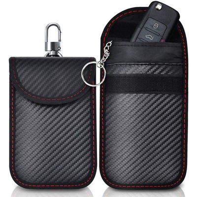 Single Pocket Carbon | Yà mǎ Static Rod/Key Bag