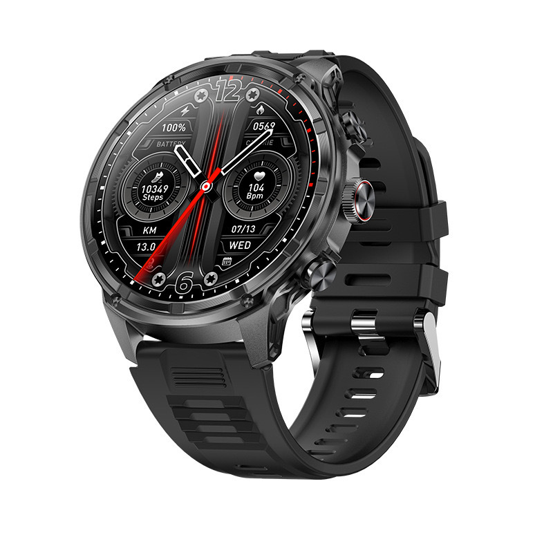 V99 reloj inteligente Bluetooth llamadas flash 1.85 pulgadas frecuencia cardíaca oxígeno multi-deporte reloj inteligente impermeable