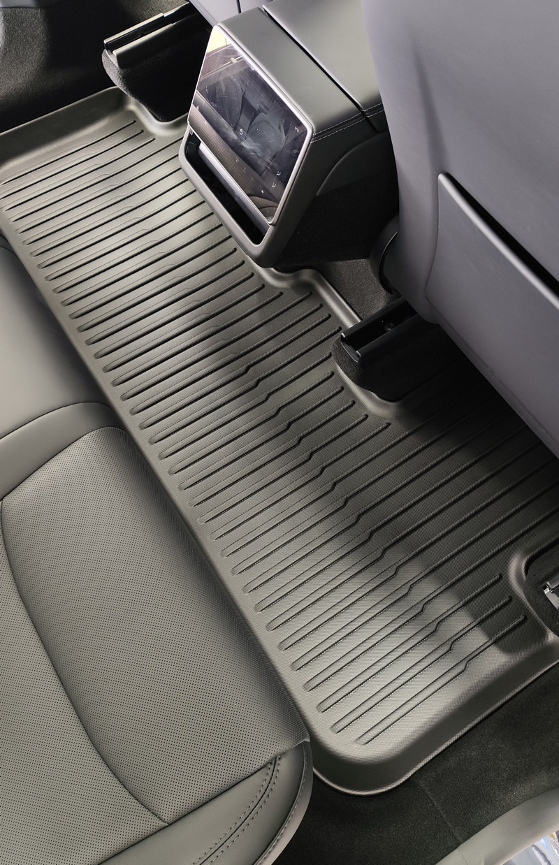Suitable for Tesla 25 New Version Model Y Integrated Trunk Mats, Front and Rear Trunk Mats Accessories Modification