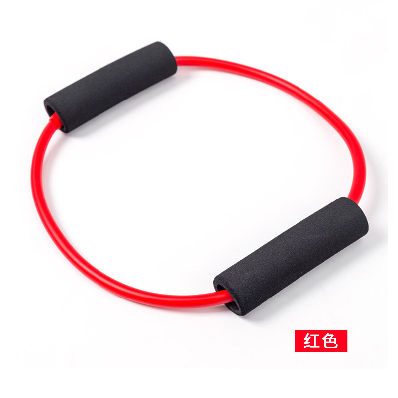 Yoga Dispositivo de tensión en forma de 0 fitness interior pecho expansor cuerpo que forma Pilates cuerda de tensión de espalda abierta