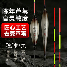 带壳芦苇浮漂高灵敏醒目加粗行程鱼漂鲫鱼鲤鱼大物综合野钓黑坑鳔