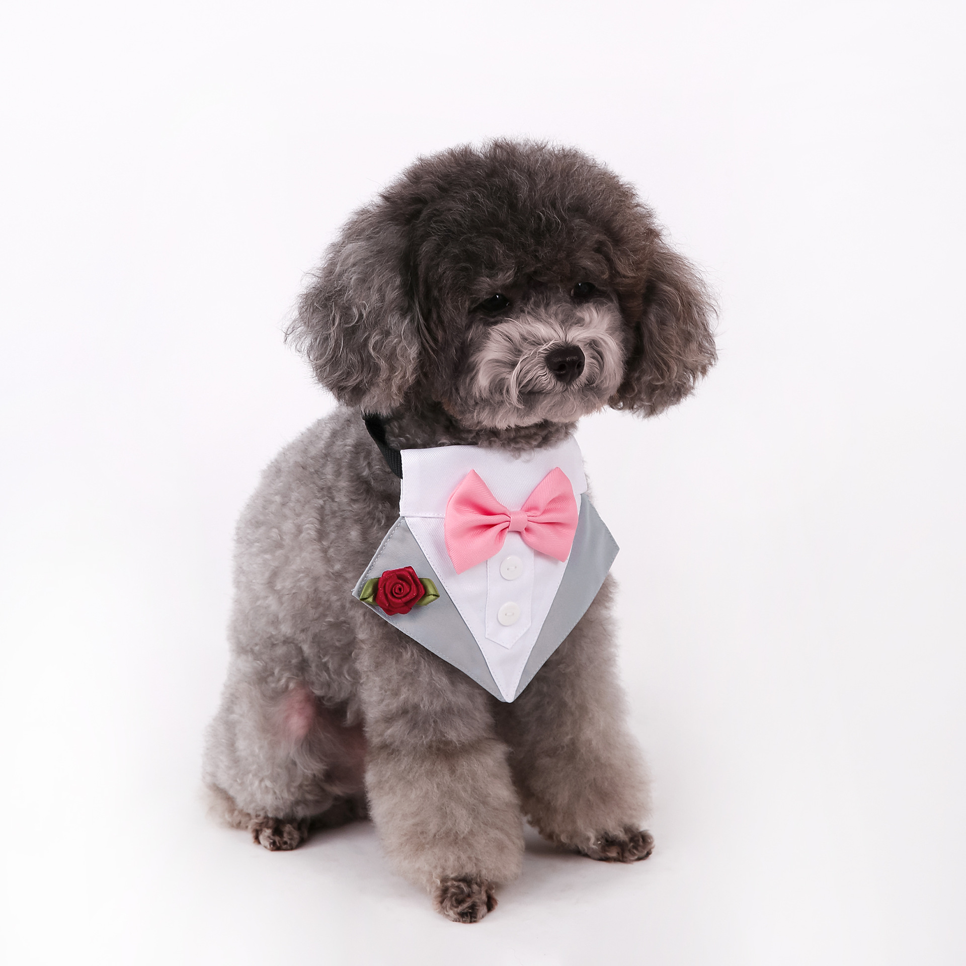 Navidad Año Nuevo transfronterizo nuevo estilo británico trajes de boda toallas de boda toallas de triángulo bufandas para mascotas