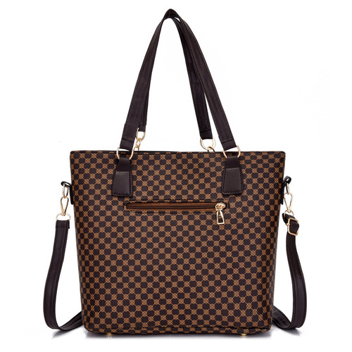 Large Capacity Women's New Style Mother and Daughter Set of Bags Women's Fashion Floral Print Shoulder and Handbag