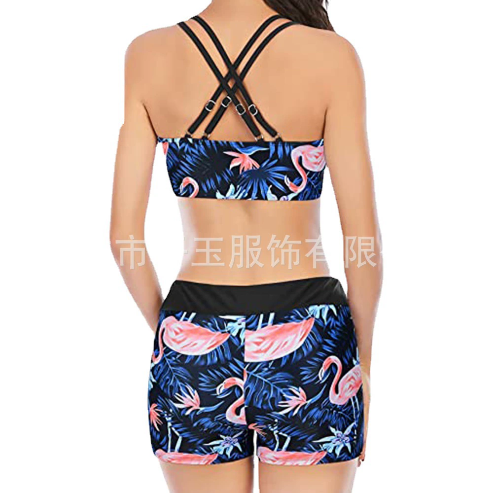 (Cross-border торговля), sexy split спортивный купальник, Amazon, европейский стиль, размер плюс, открытая спина