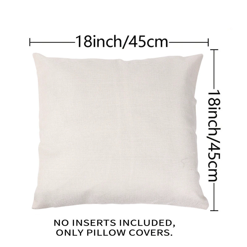 Square orange pillow, sofa, modern and minimalistic pillowcase for bed