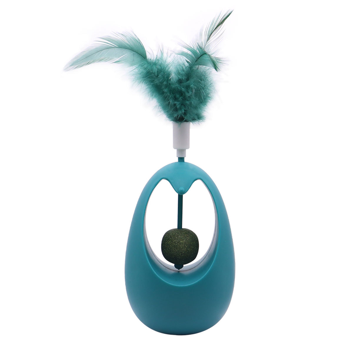 Juguetes para gatos, plumas que alivian el aburrimiento, palo para gatos, vaso, juguetes para gatos con bolas de menta, molares para gatos, suministros para mascotas