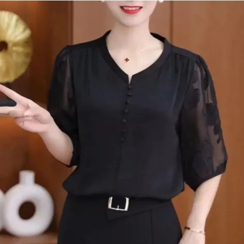 高级感衬衫女2025夏季新款气质洋气轻奢风设计感百搭显瘦减龄上衣