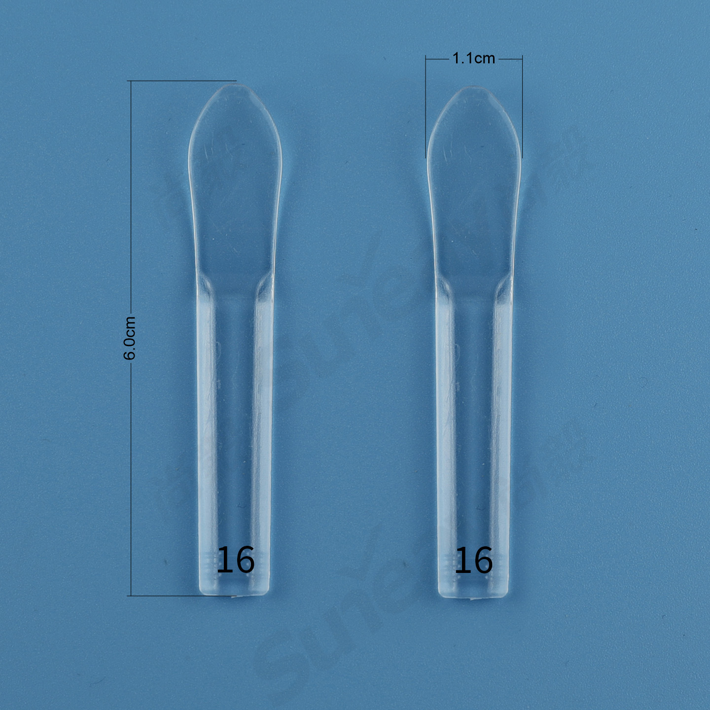 En stock maquillaje herramientas de plástico cara crema cuchara máscara cuchara recoger palillo cuchara raspado ojo crema embalaje palo moldeo por inyección cuchara image 12