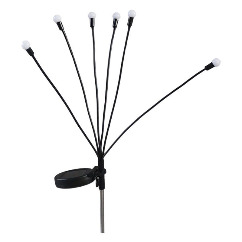 Светодиодный новый солнечный газонный свет светлячок ветер светлячок открытый двор садовый светильник водонепроницаемый кемпинговый свет