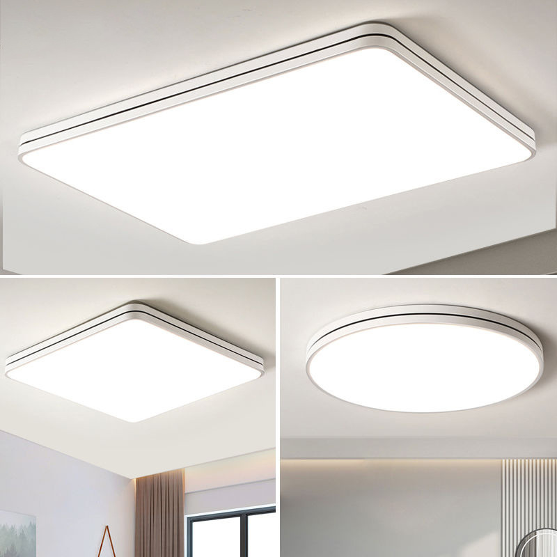 Ultra-thin LED ceiling lamp living room lamp bedroom lamp simple modern atmosphere round Nordic dining room lamp balcony lamps