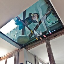 厂家直供高强度防滑玻璃 景点玻璃栈道夹胶钢化玻璃地板专用