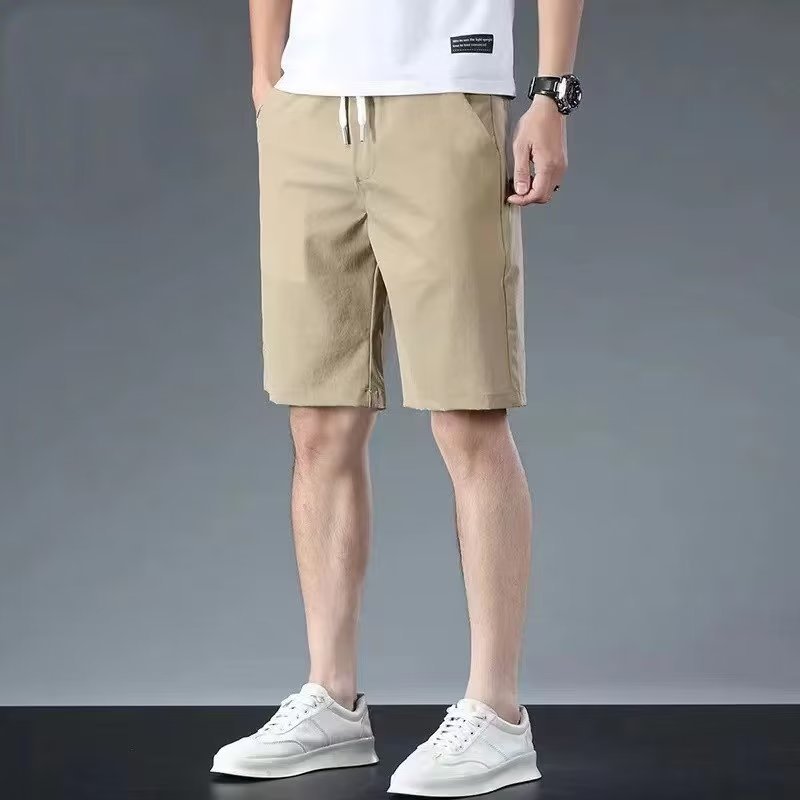 24 colores personalizados logotipo japonés pantalones cortos para hombres de verano delgados deportivos casuales sueltos ventilados para hombres