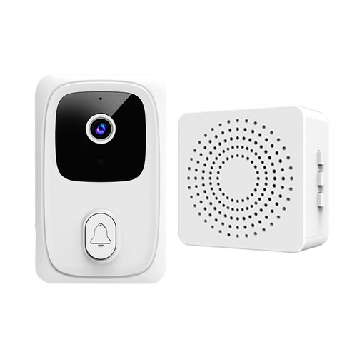 Visual intercom doorbell graffiti WiFi low-power wireless smart doorbell home long distance night vision two-way intercom