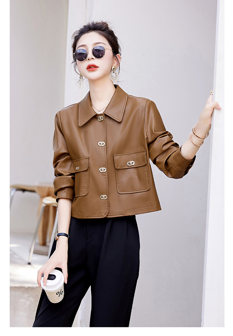 E9631 2580K ÁO DA NỮ XIAENHA MÙA XUÂN THU ĐÔNG PHỤC CỔ CỔ ĐIỂN THỜI TRANG NỮ G06 SẢN PHẨM MỚI