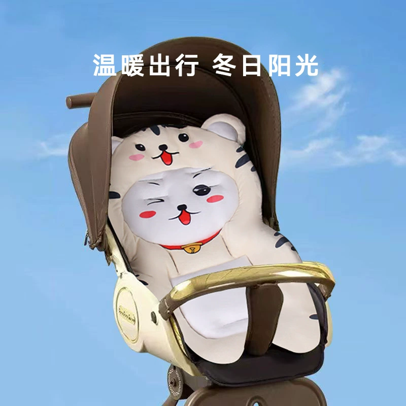 Детская коляска Хлопковая Подушка Детское хлопковое прогулочное детское сиденье Автомобильная Подушка Four Seasons Универсальная теплая легкая подушка