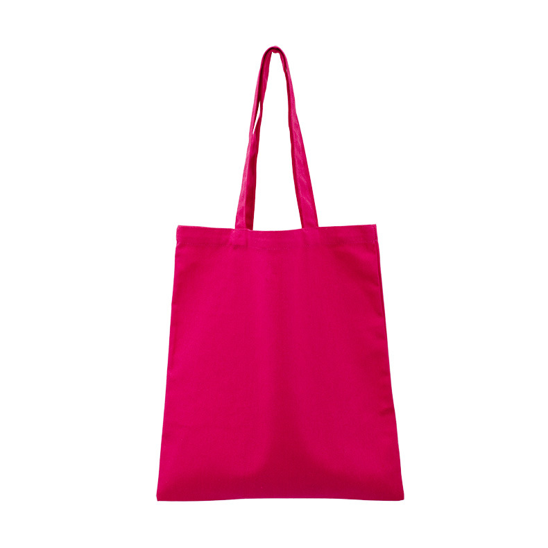 Bolsas de compras de lona ecológicas en blanco de colores al por mayor, bolsas de lona de algodón personalizadas para publicidad, bolsas de lona de un solo hombro