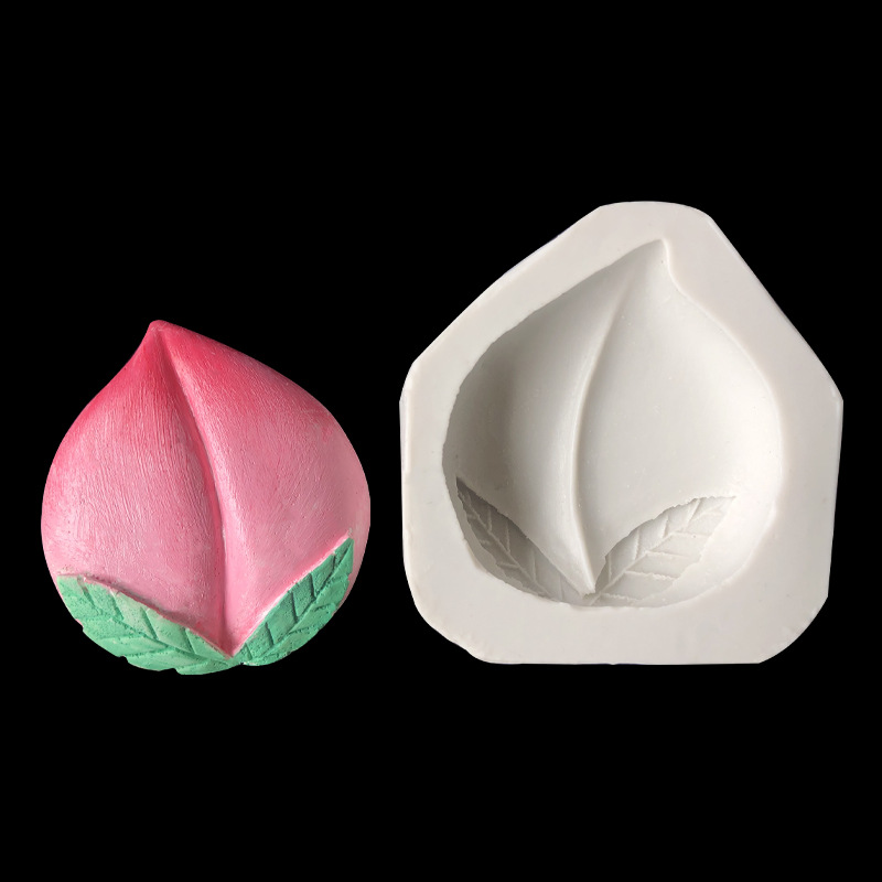 Celebración de cumpleaños hadas melocotón ancianos silicona molde fondant cake chocolate Decoración Accesorios arcilla suave cerámica hecha a mano