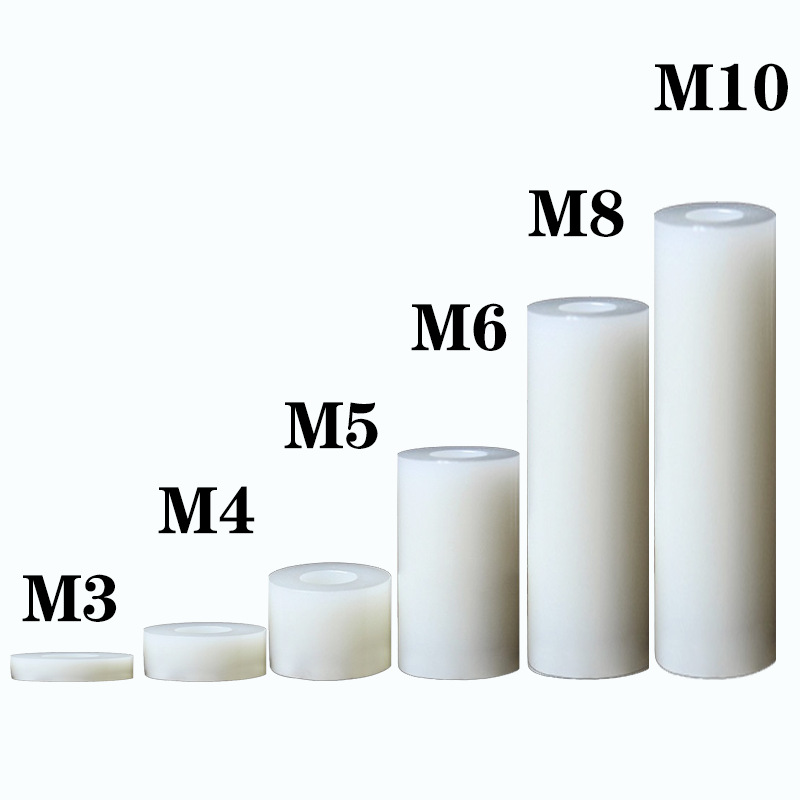 M3机器人关节调节垫片聚甲醛耐磨垫圈6*3.2*2新能源黑色赛钢垫片
