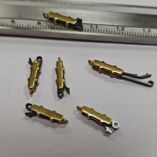 黄铜铸造CNC异形扣项链扣手链扣推拉卡扣