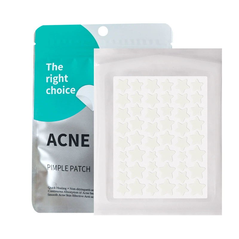 Подложки Acne Patch Genuine — наклейки для акне Hydrocolloid звезды, 40–51 шт, цветной консилер