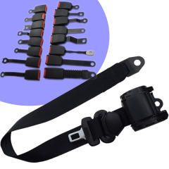 Automatic retractable emergency locking car three-point safety belt Passenger bus shoulder safety belt K3 plastic coating