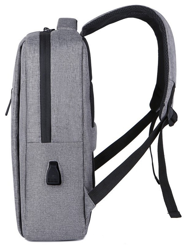 Procesamiento de maleta de negocios a prueba de agua de alta densidad computadora de viaje de ocio de alta capacidad mochila de hombro de escuela secundaria logotipo impreso