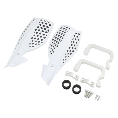guard bow cover, Motorcycle front windshield - white-26-hand-guards