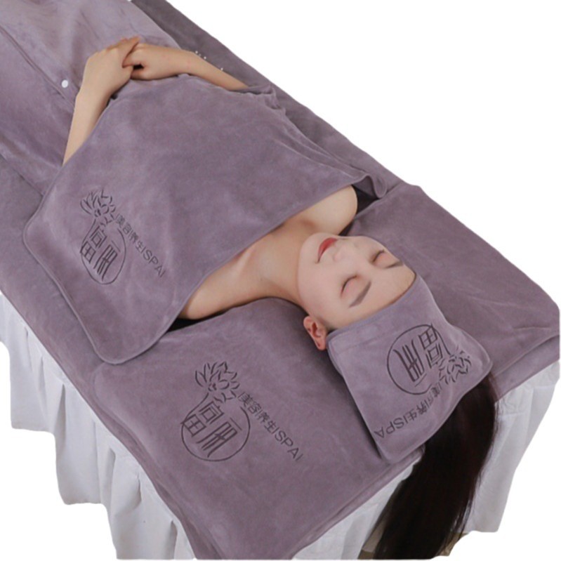 Güzellik salonu havlusu özel set, türban, yatak, banyo havlusu, banyo etek seti, emici, tüy bırakmayan, LOGO yazdırılabilir