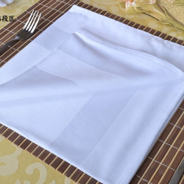 Exit Napkin Cotton five -star cotton cotton tattoo white satin tissue cloth cloth hotel mouth cloth