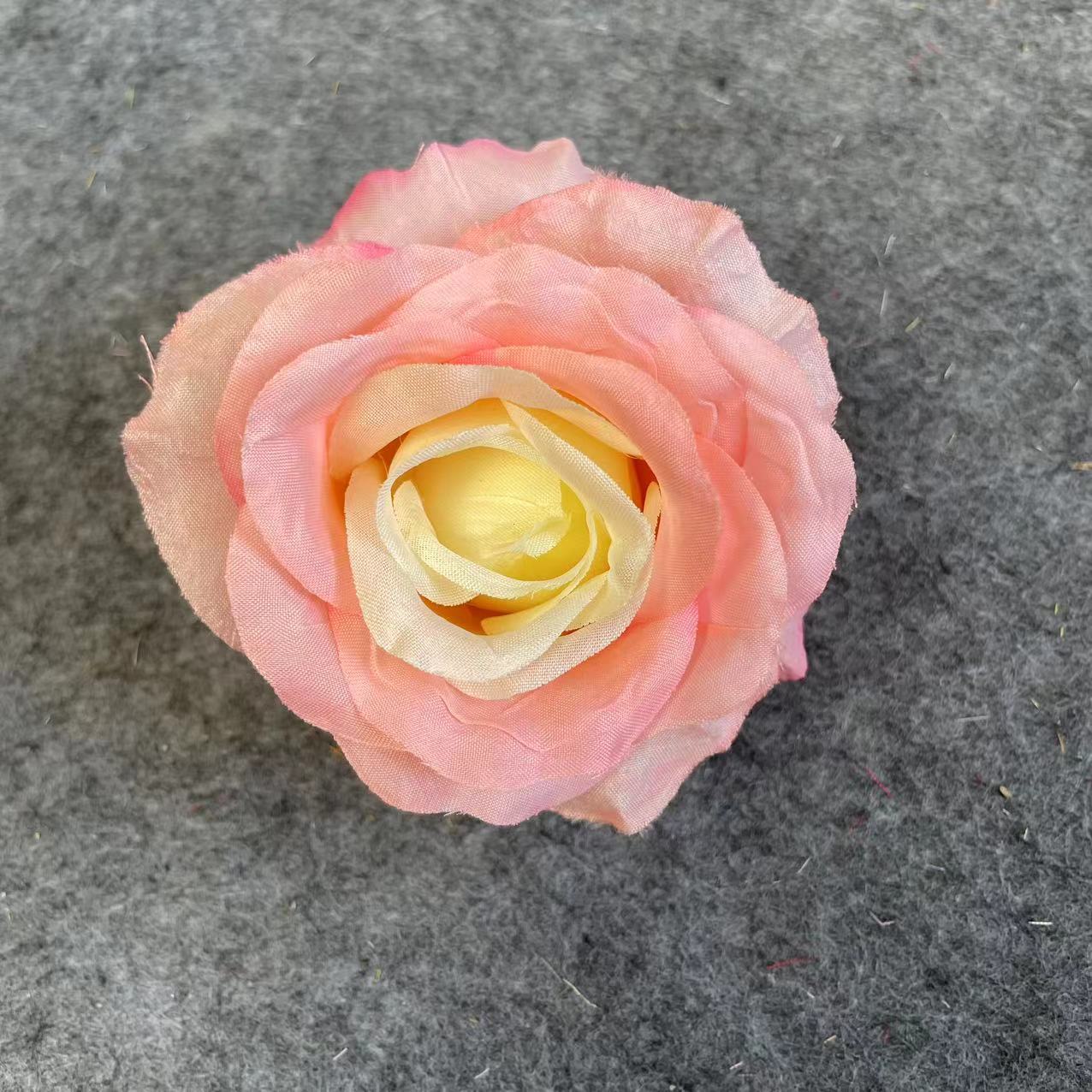 Anna gran rosa cabeza de fábrica al por mayor flowerhead flower corona flower pared flower arrangement artesanía DIY