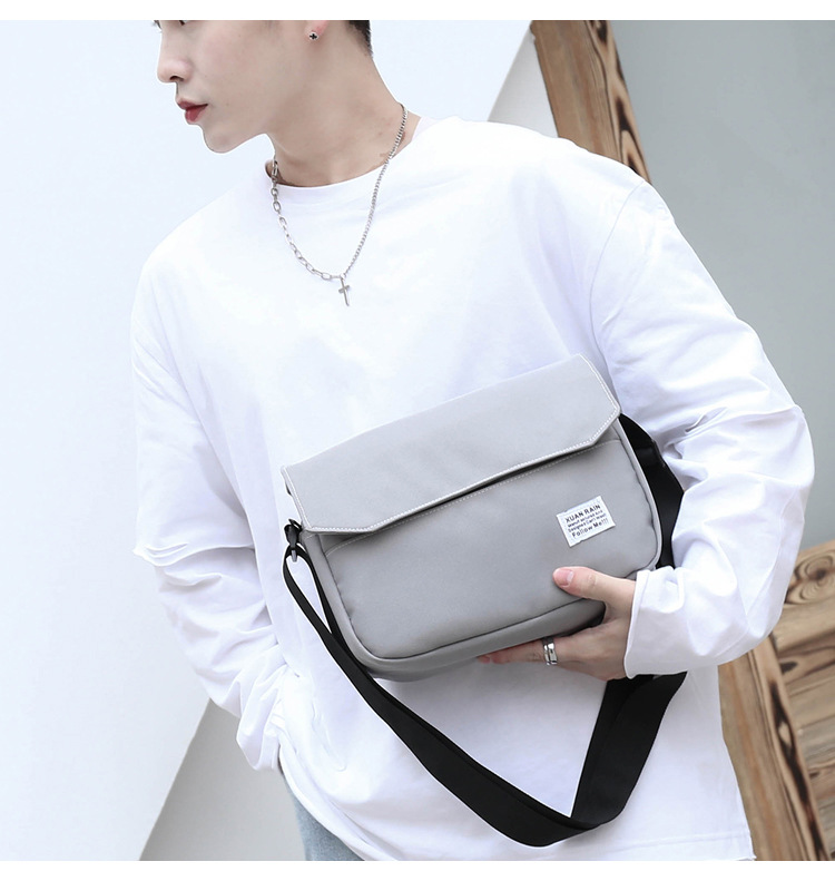 Bolso de Mensajero de estilo japonés de estilo coreano para mujer, 2023 nuevo bolso de moda, bolso bandolera casual para parejas