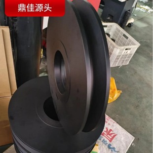 Customized Black Oil-Containing and Glass Fiber Mc Nylon Pulley Super Wear-Resistant Nylon 66 Pulley 1010 Nylon Wheel