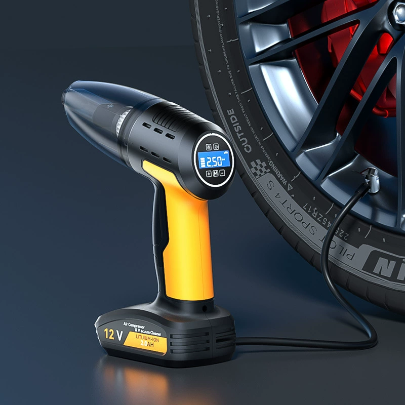 Трансграничный специально для автомобильного проводного многофункционального пылесоса надувной насос портативный четыре в одном беспроводной пылесос насос