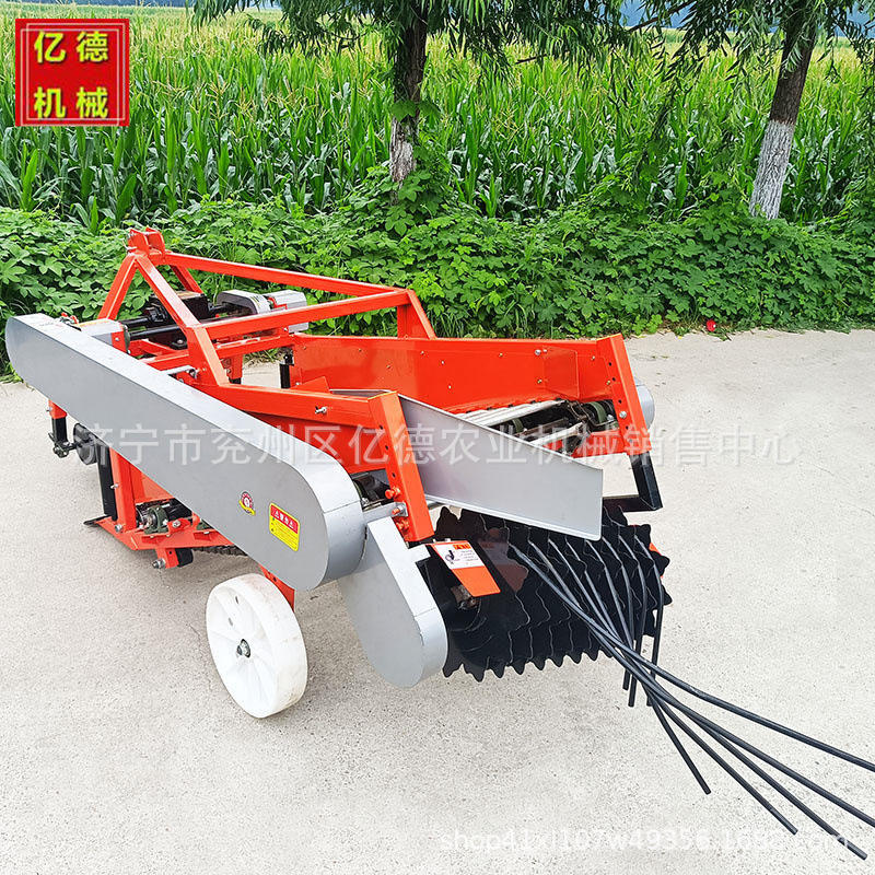 河北热销四轮车配套花生收获机地瓜萝卜土豆多功能收获机干湿两用