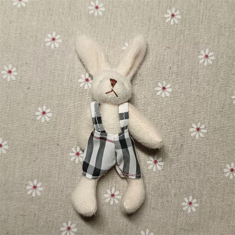 8cm 길이의 다리가있는 토끼에게만 적합하며 베이지 색 작업복 (토끼 아님) 만 판매합니다.