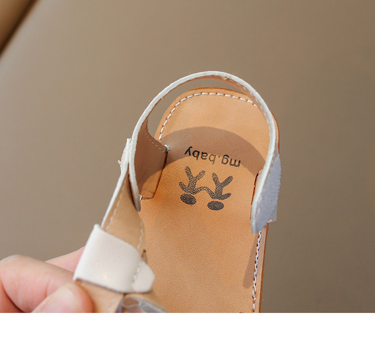 Sandali da ragazza in pizzo dolci e carini per bambini Suola morbida Baby Summer 2024 Nuove scarpe per bambini_voghion.com