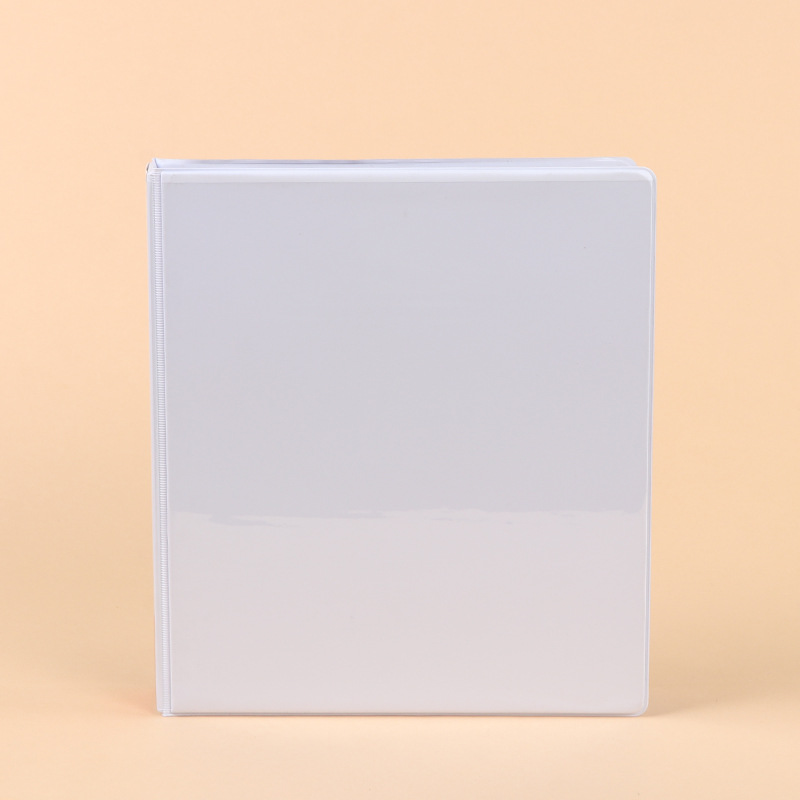 PVC フォルダー A4 ダブルクリップ肥厚ルーズリーフブックプルクリップ防水シェル学生テスト用紙収納ファイルフォルダー