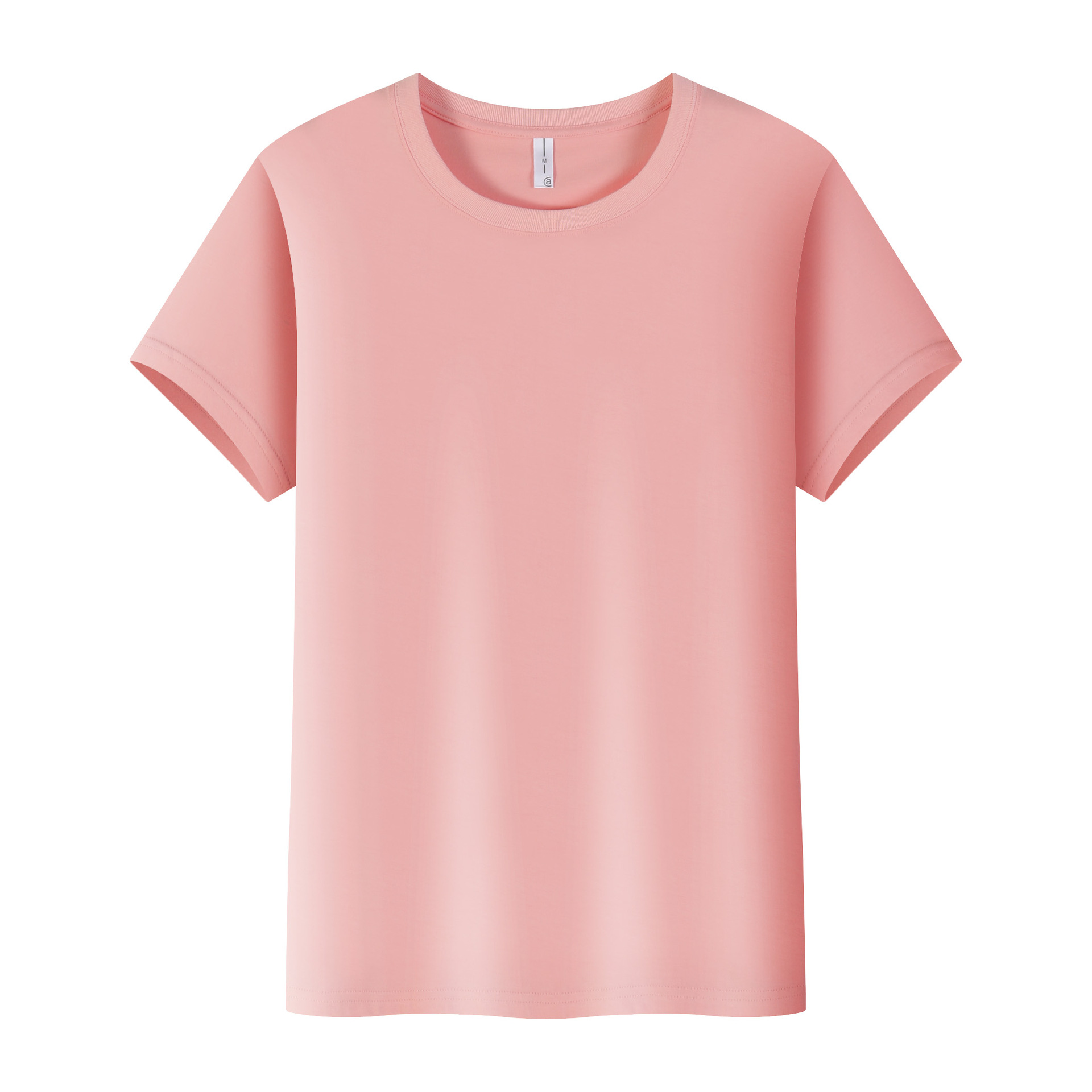 Camisetas de algodón puro, camisetas de algodón peinado de manga corta, camisetas publicitarias al por mayor, camisetas culturales, uniformes de clase con logotipo personalizado, ropa de trabajo, bordados. image 9