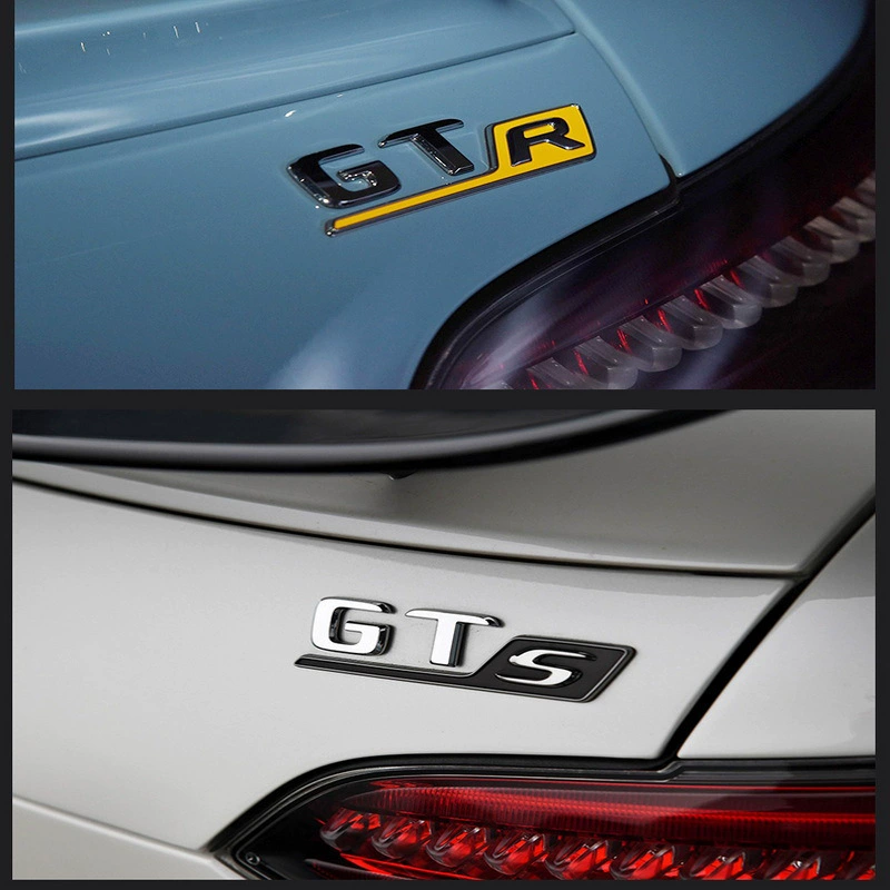 Лейбл заднего номера, совместимый с модифицированным Mercedes-Benz AMG GT GTS GTR GTC GTR C S флаг, наклейка на заднюю дверь