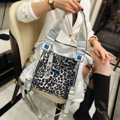 6390-8 Tote Bag for Women, 2023 New Collection: Large-Capacity Leopard-Print Crossbody Bag, Chic & Unique High-End Handbag
