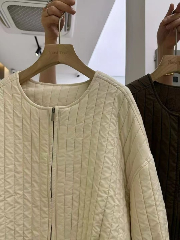 暖冬日慵懒风琥珀系文艺穿搭棉衣女韩版棉服百搭显瘦上衣棉袄ZWT3|undefined
