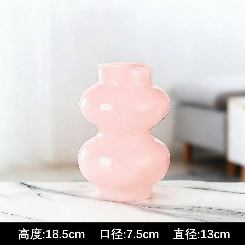 Vaso de calabaza (rosa) 1 * 24
