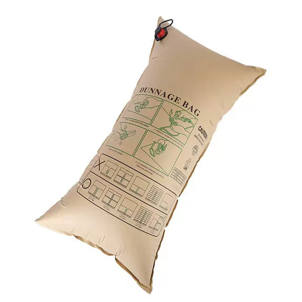 Container Kraft Paper Inflatable Bag Filled Bag Container Buffer Anti-Fall Kraft Paper Airbag Anti-Collapse Inflatable Bag